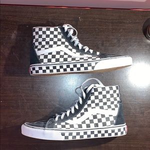 Vans sk8 hi size 12